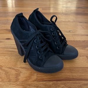 Topshop heeled sneakers